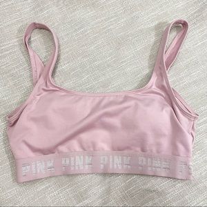 Pink Active Pink Sports Bra Size S/M
